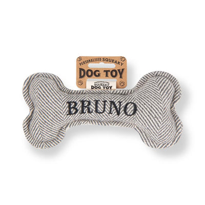 Personalised Squeaky Dog Toys - Names