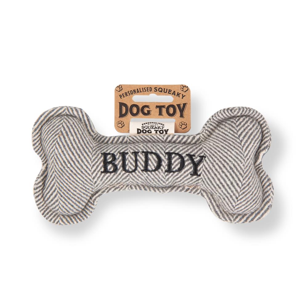 Personalised Squeaky Dog Toys - Names