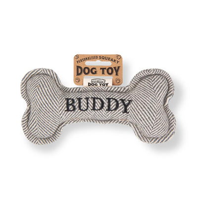 Personalised Squeaky Dog Toys - Names