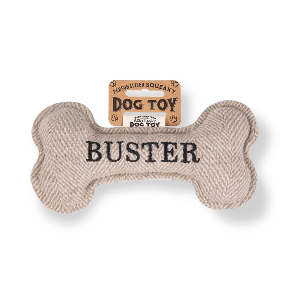 Personalised Squeaky Dog Toys - Names