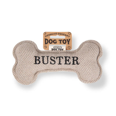 Personalised Squeaky Dog Toys - Names