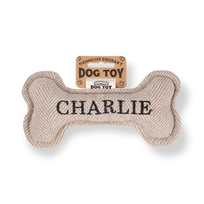 Personalised Squeaky Dog Toys - Names