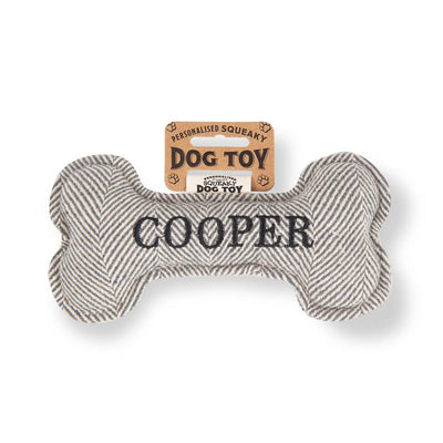Personalised Squeaky Dog Toys - Names