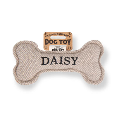 Personalised Squeaky Dog Toys - Names