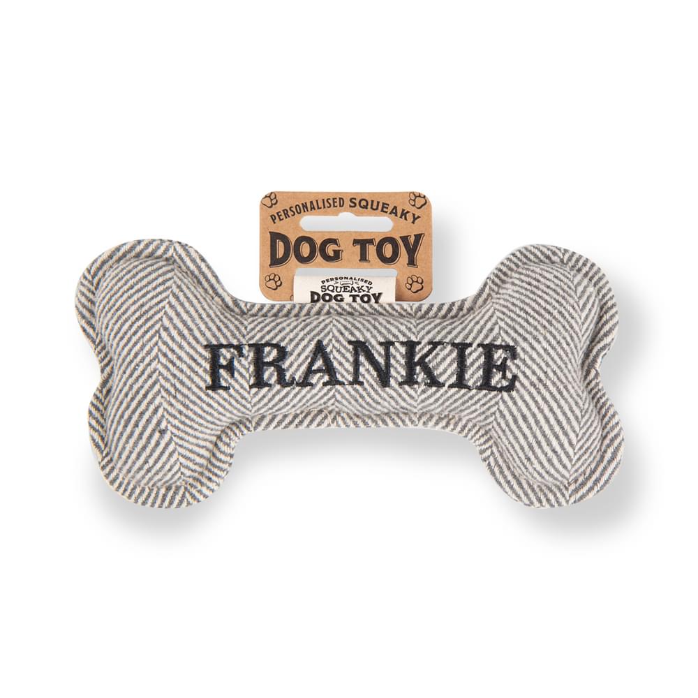Personalised Squeaky Dog Toys - Names
