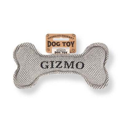 Personalised Squeaky Dog Toys - Names