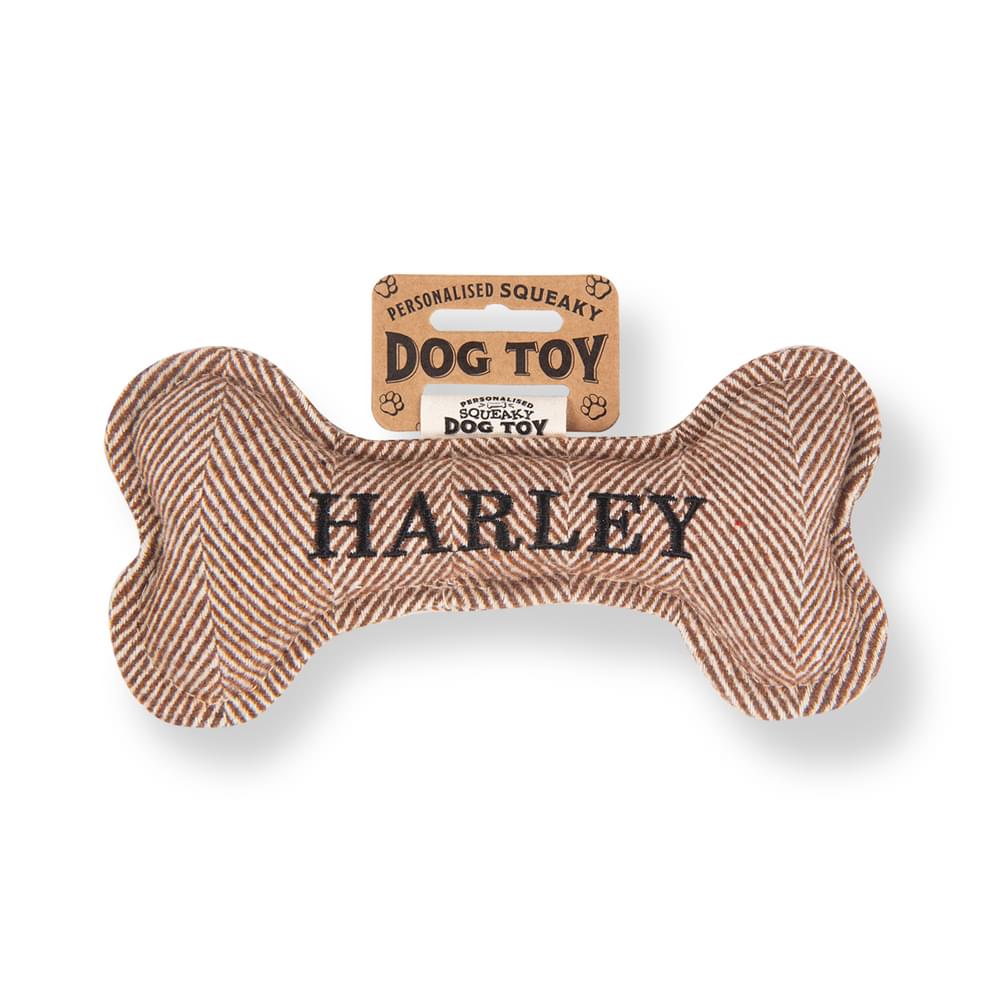 Personalised Squeaky Dog Toys - Names