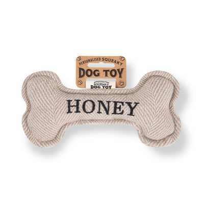 Personalised Squeaky Dog Toys - Names
