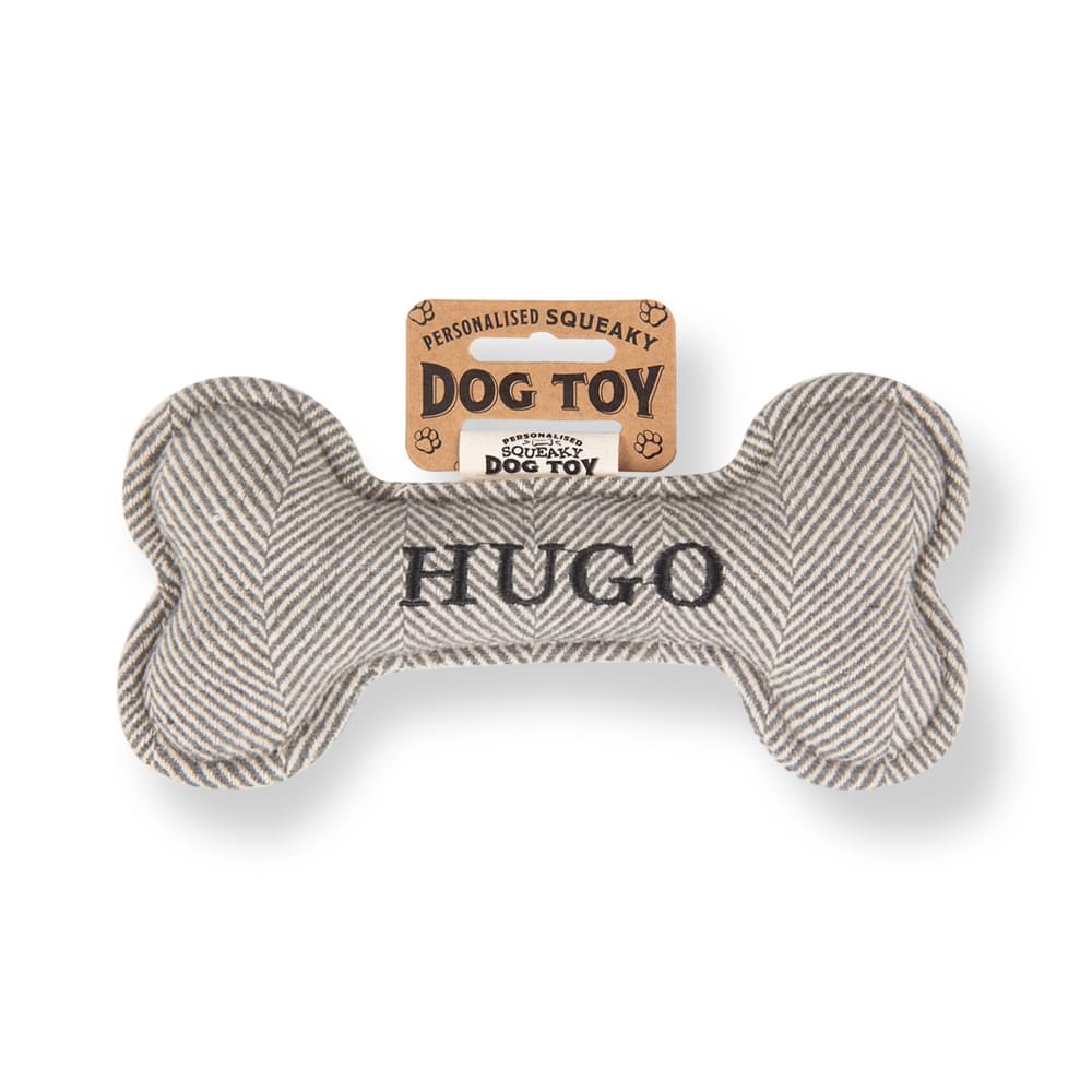 Personalised Squeaky Dog Toys - Names