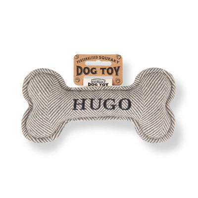 Personalised Squeaky Dog Toys - Names