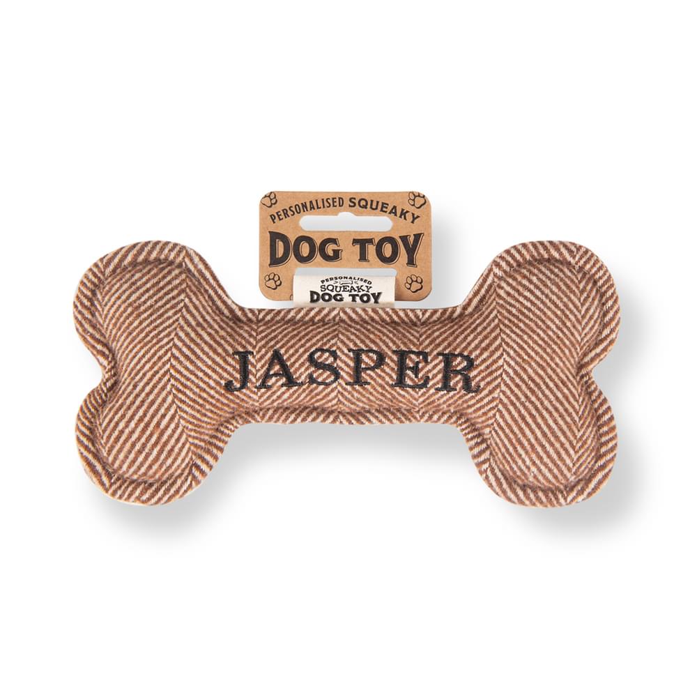 Personalised Squeaky Dog Toys - Names