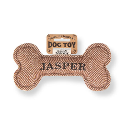 Personalised Squeaky Dog Toys - Names