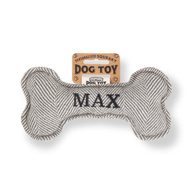 Personalised Squeaky Dog Toys - Names