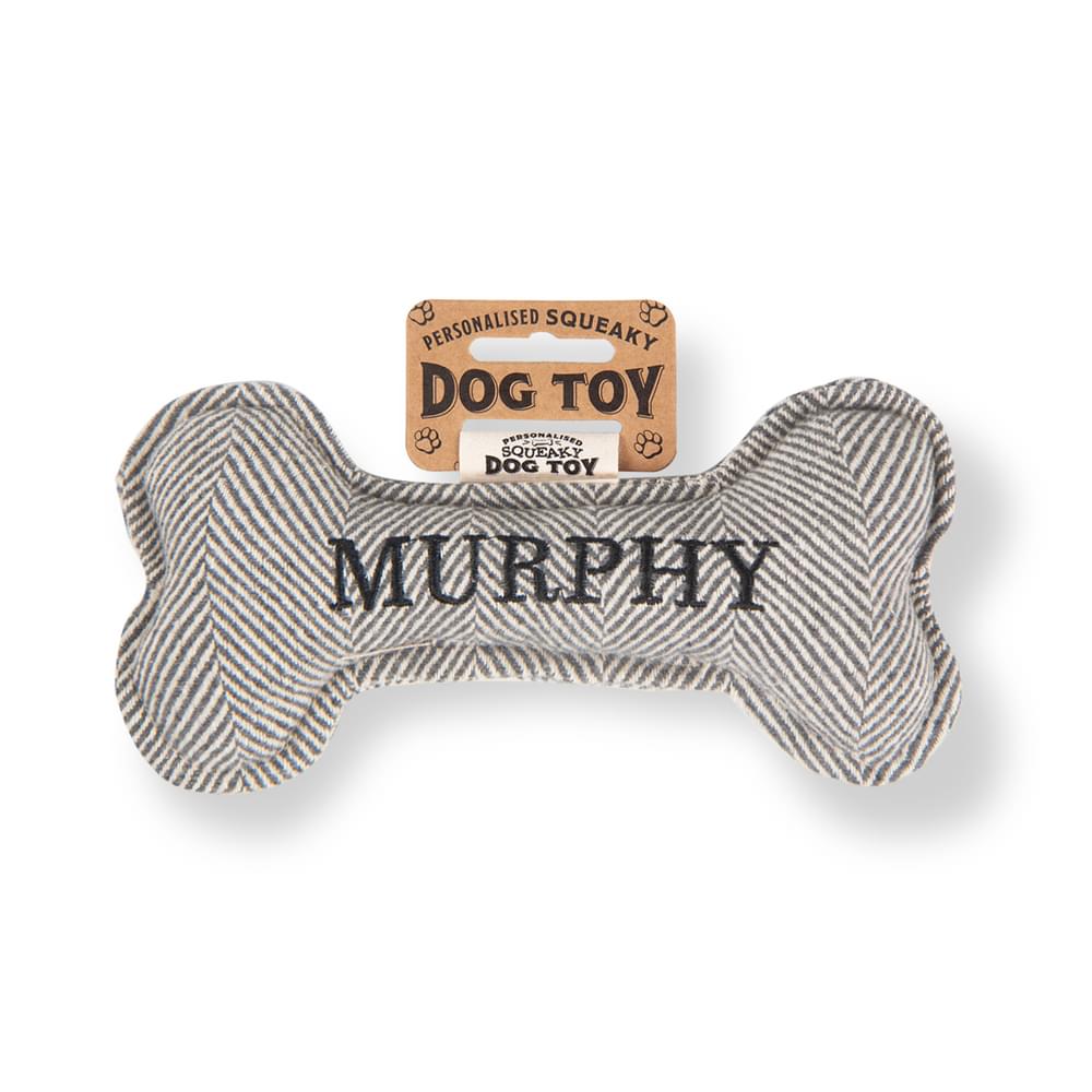 Personalised Squeaky Dog Toys - Names