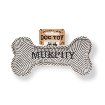 Personalised Squeaky Dog Toys - Names
