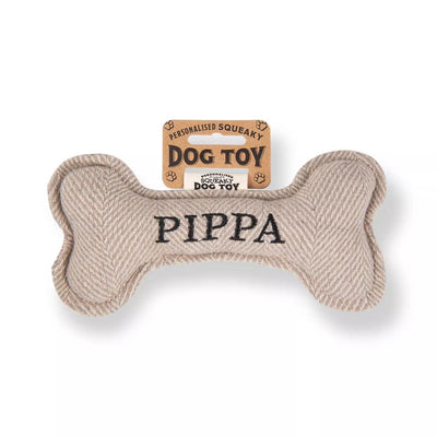 Personalised Squeaky Dog Toys - Names