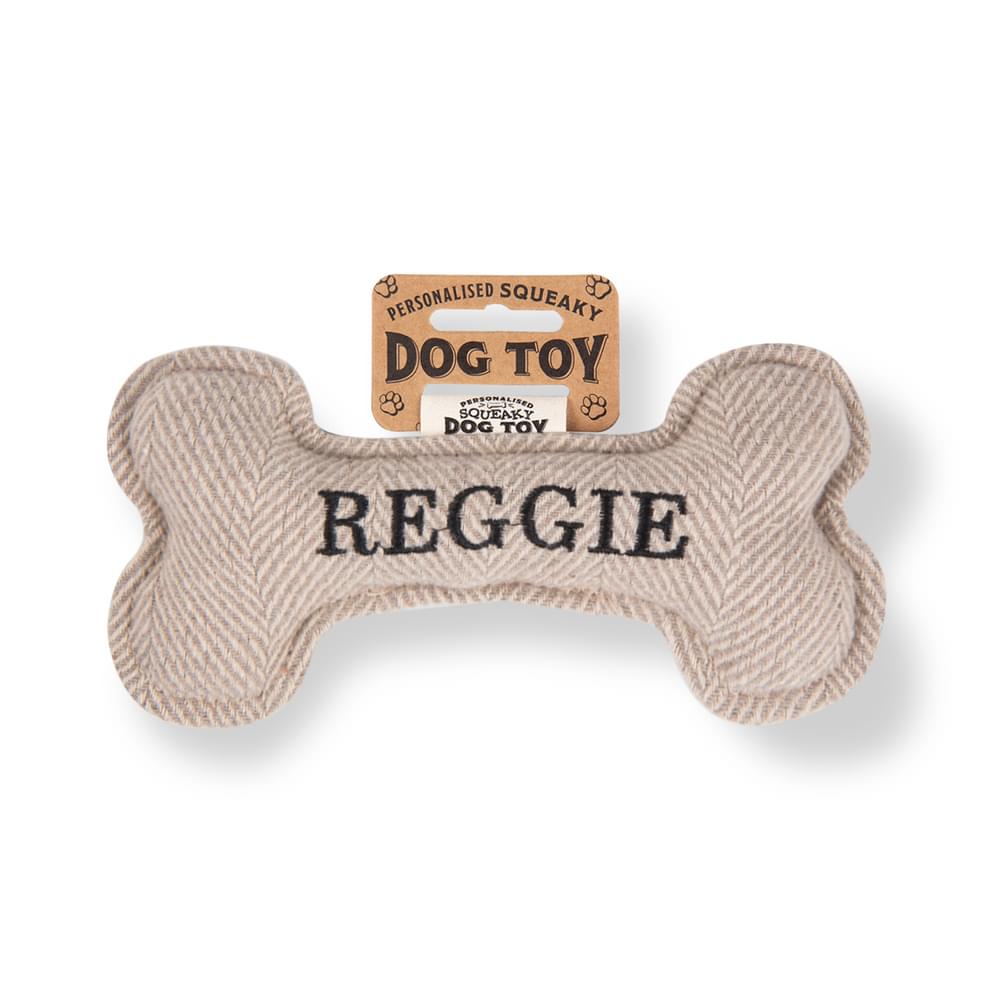 Personalised Squeaky Dog Toys - Names