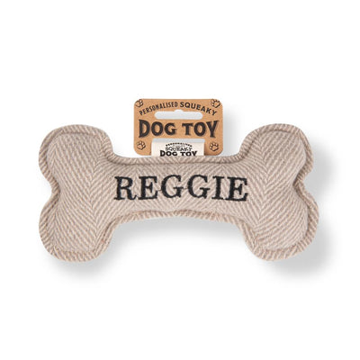 Personalised Squeaky Dog Toys - Names