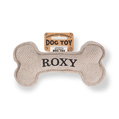 Personalised Squeaky Dog Toys - Names