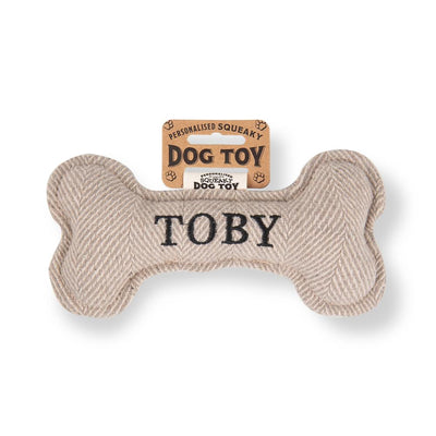 Personalised Squeaky Dog Toys - Names