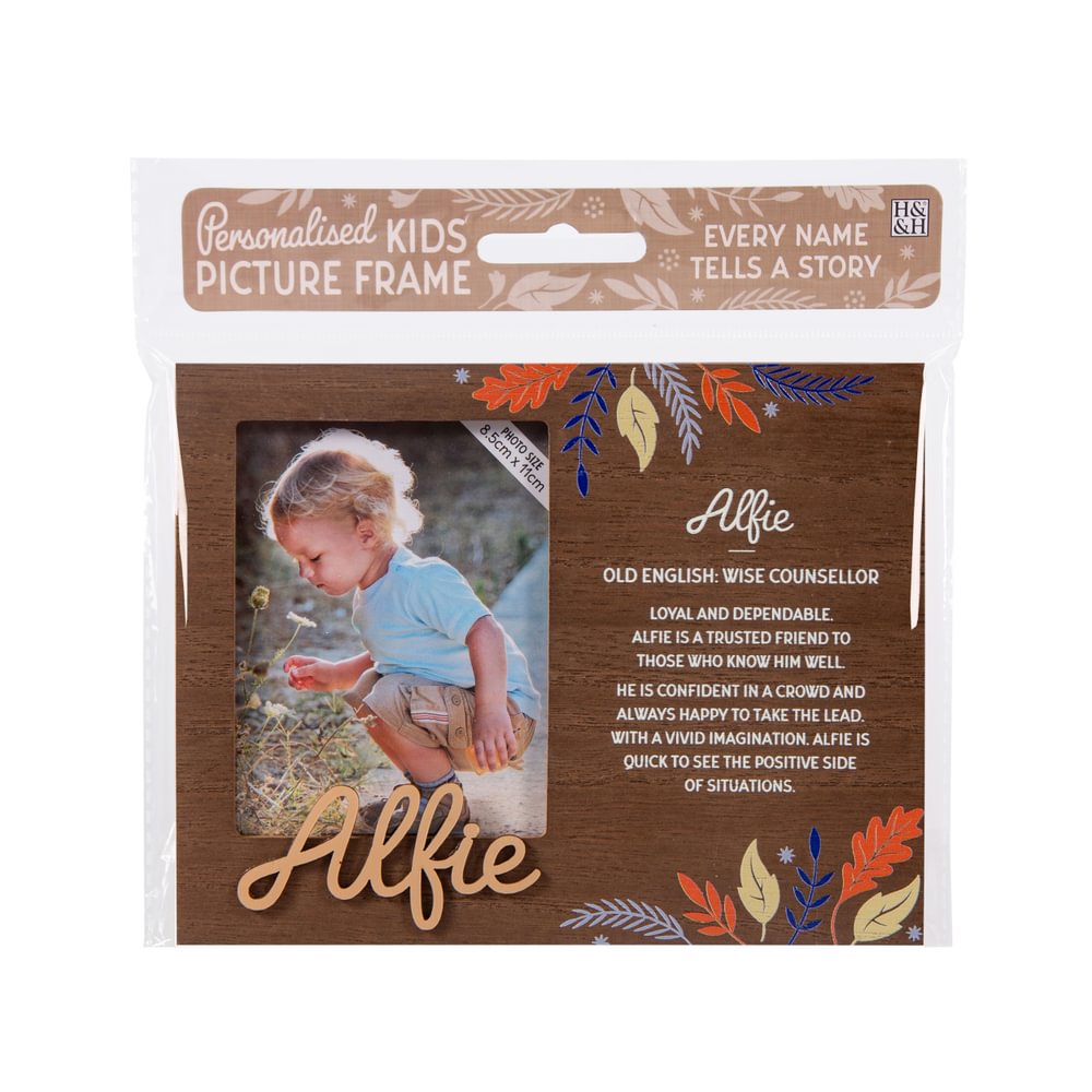 Personalised Kids Picture Frames - Names & Relations