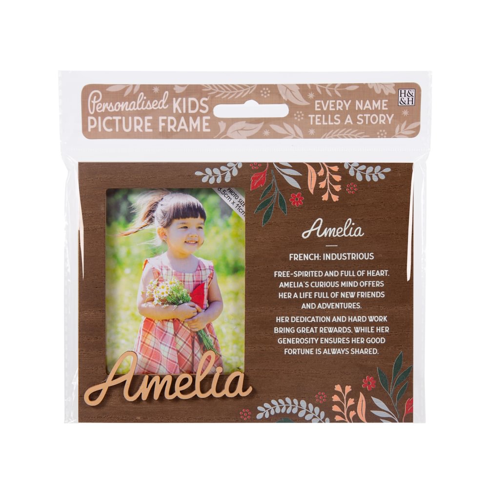 Personalised Kids Picture Frames - Names & Relations