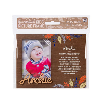 Personalised Kids Picture Frames - Names & Relations