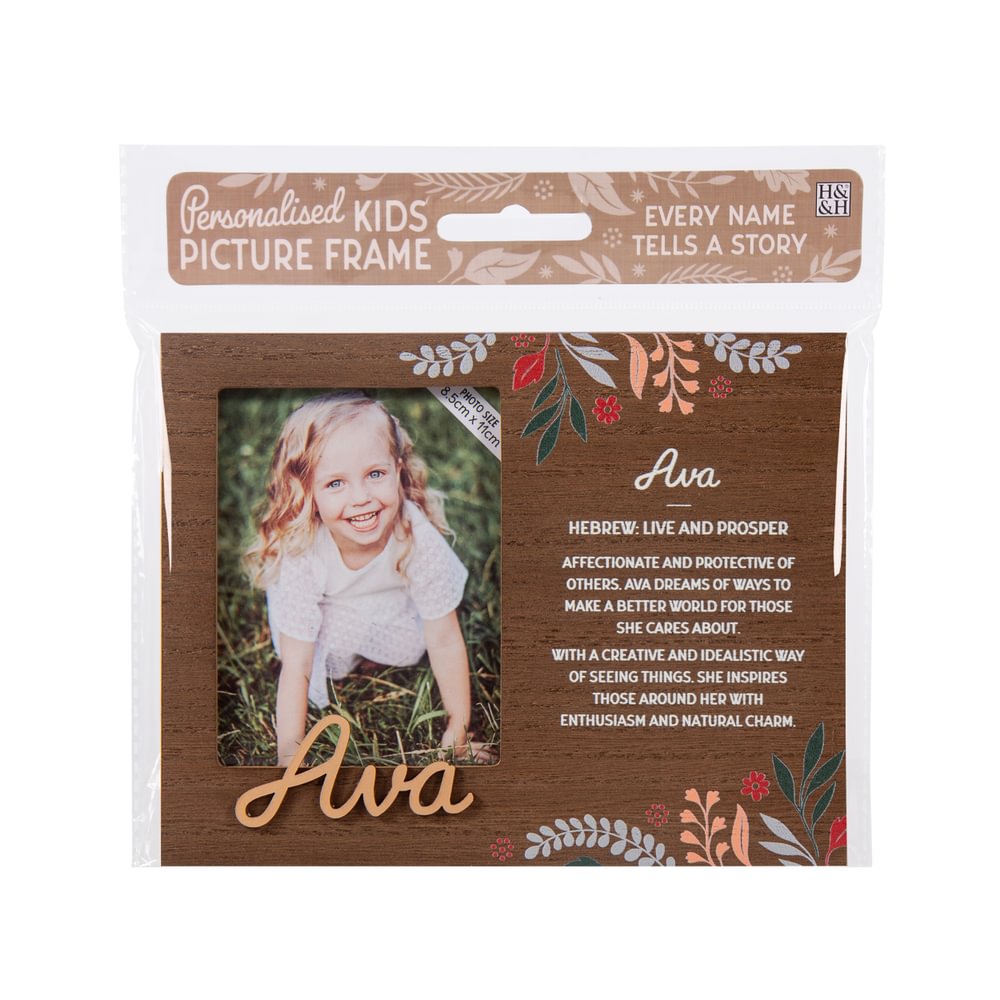 Personalised Kids Picture Frames - Names & Relations