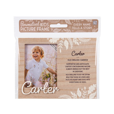 Personalised Kids Picture Frames - Names & Relations