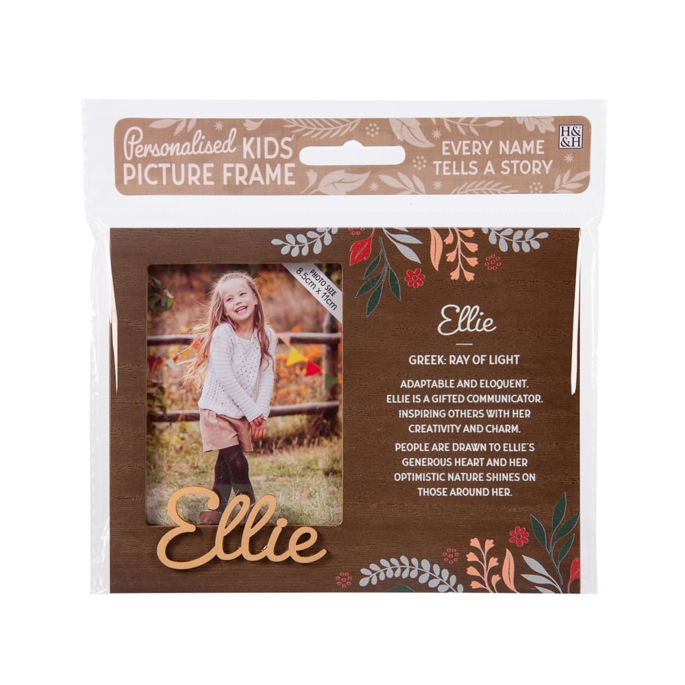 Personalised Kids Picture Frames - Names & Relations