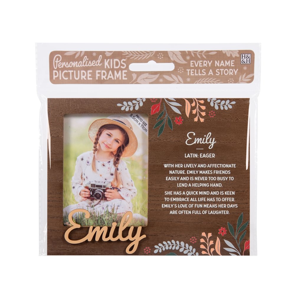 Personalised Kids Picture Frames - Names & Relations