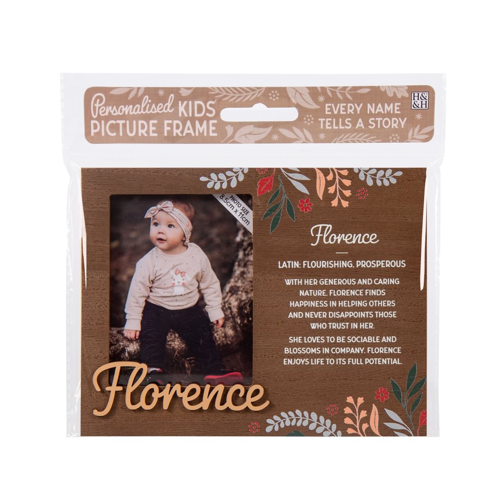 Personalised Kids Picture Frames - Names & Relations