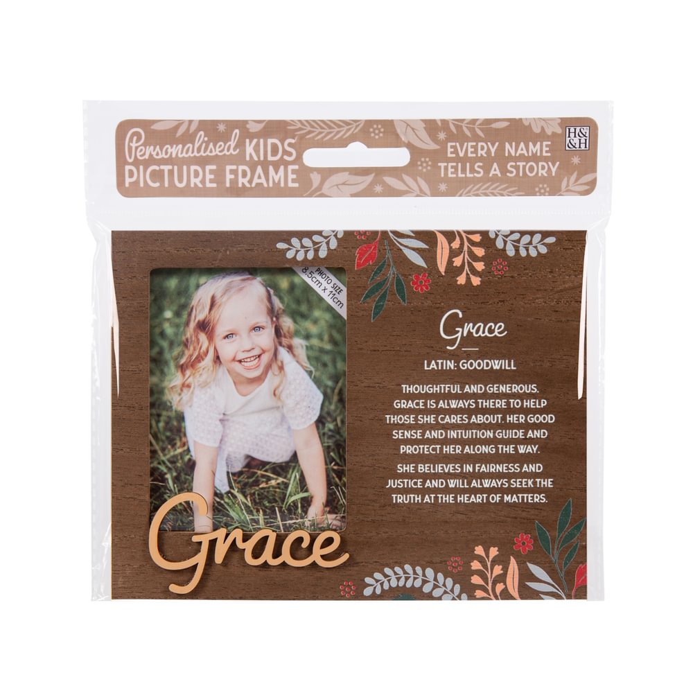 Personalised Kids Picture Frames - Names & Relations