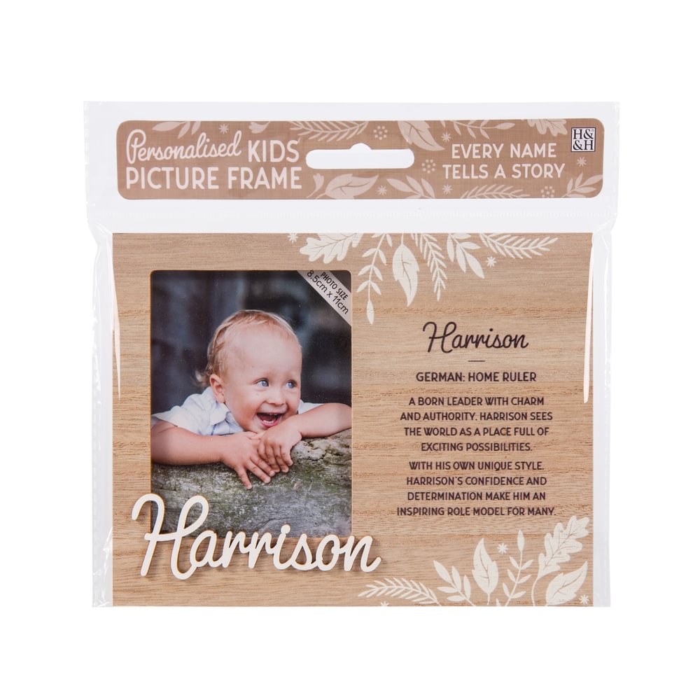 Personalised Kids Picture Frames - Names & Relations