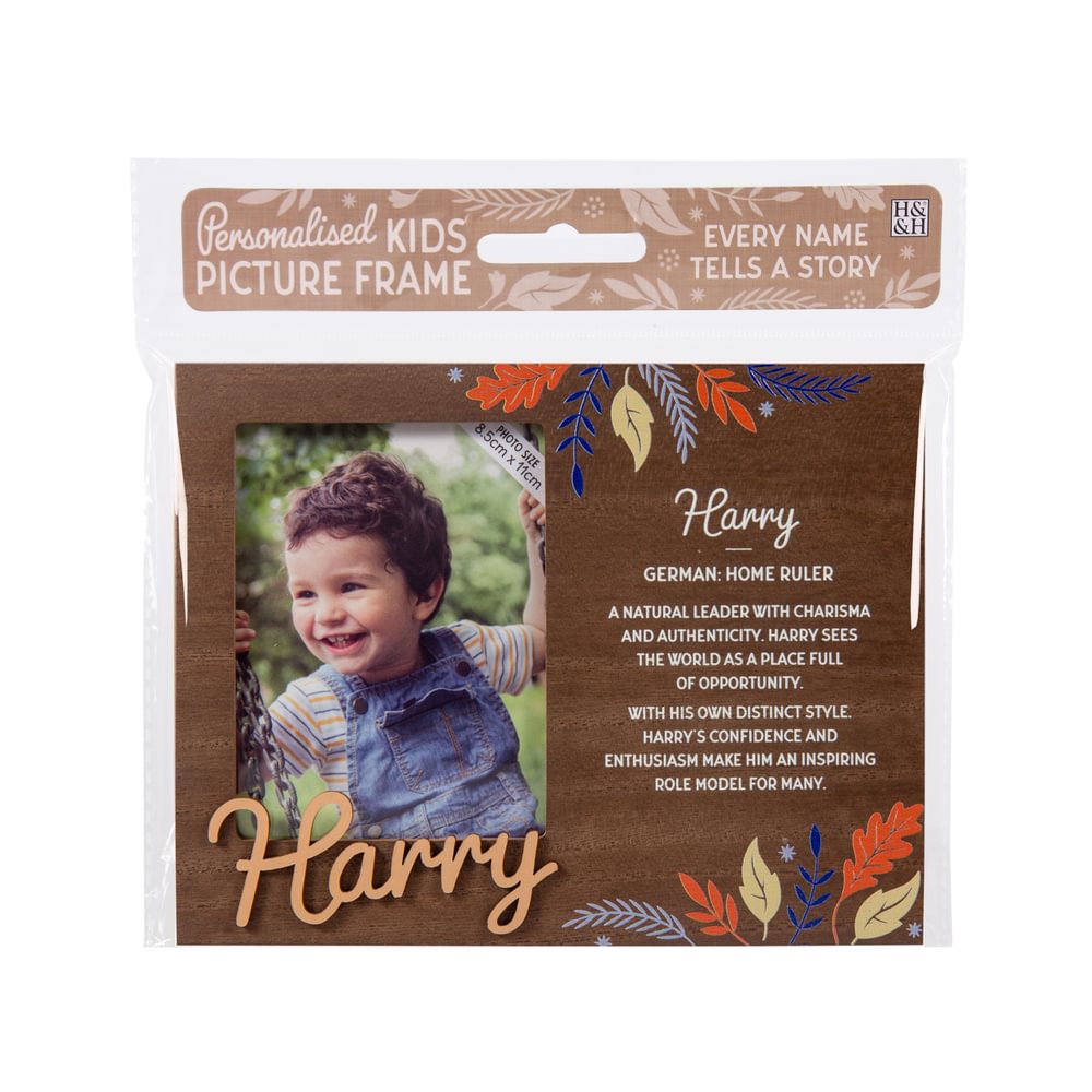 Personalised Kids Picture Frames - Names & Relations