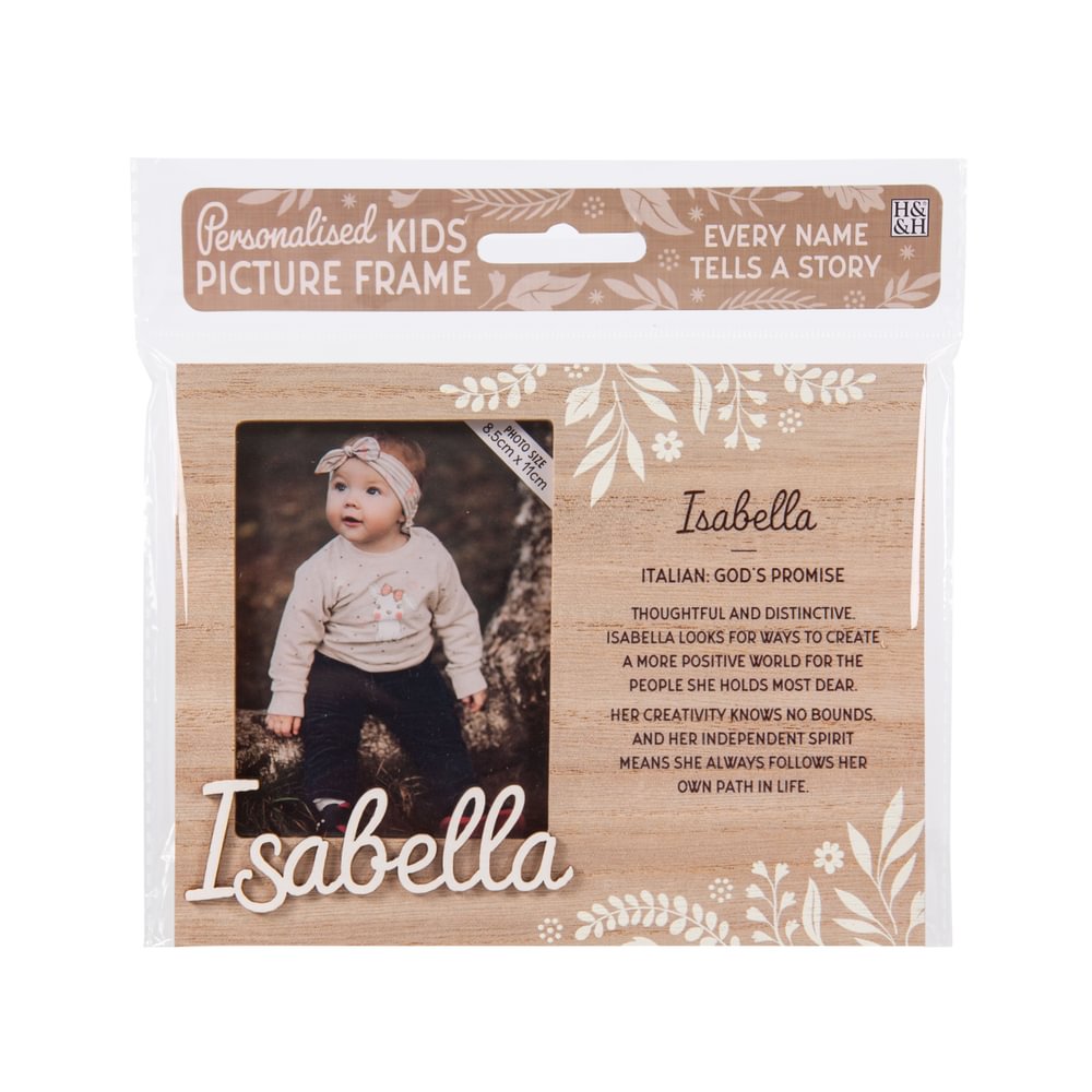 Personalised Kids Picture Frames - Names & Relations