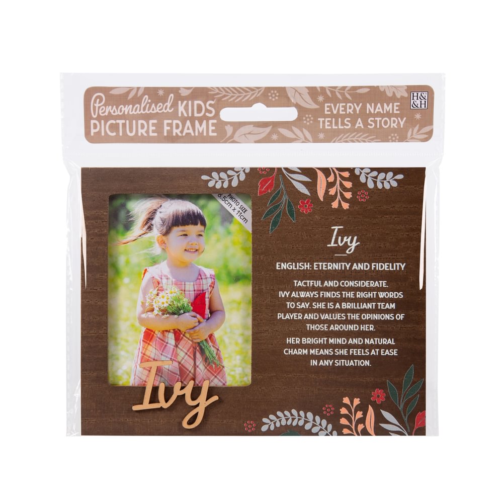 Personalised Kids Picture Frames - Names & Relations