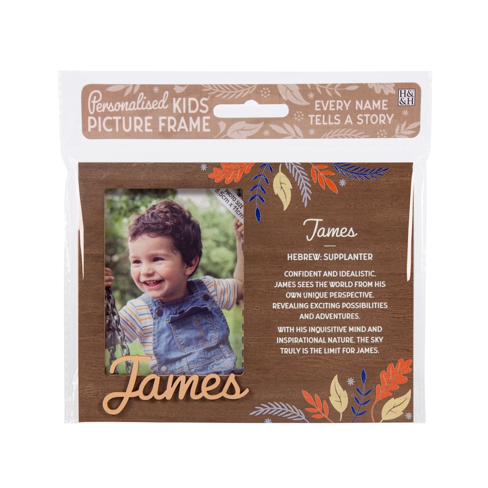 Personalised Kids Picture Frames - Names & Relations