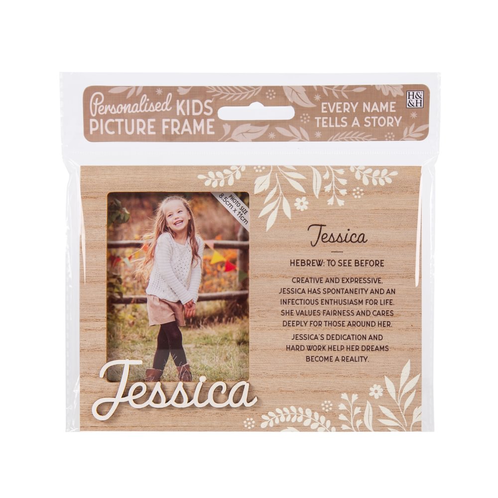 Personalised Kids Picture Frames - Names & Relations