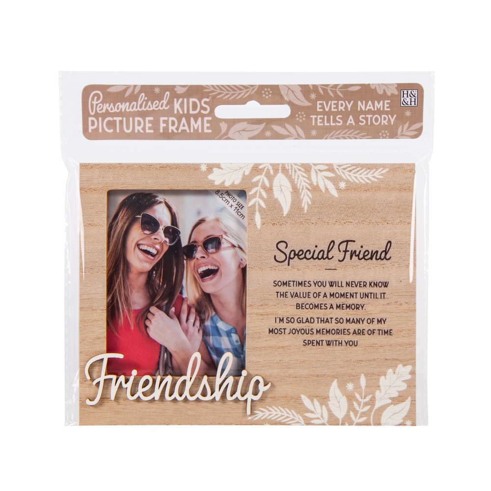 Personalised Kids Picture Frames - Names & Relations