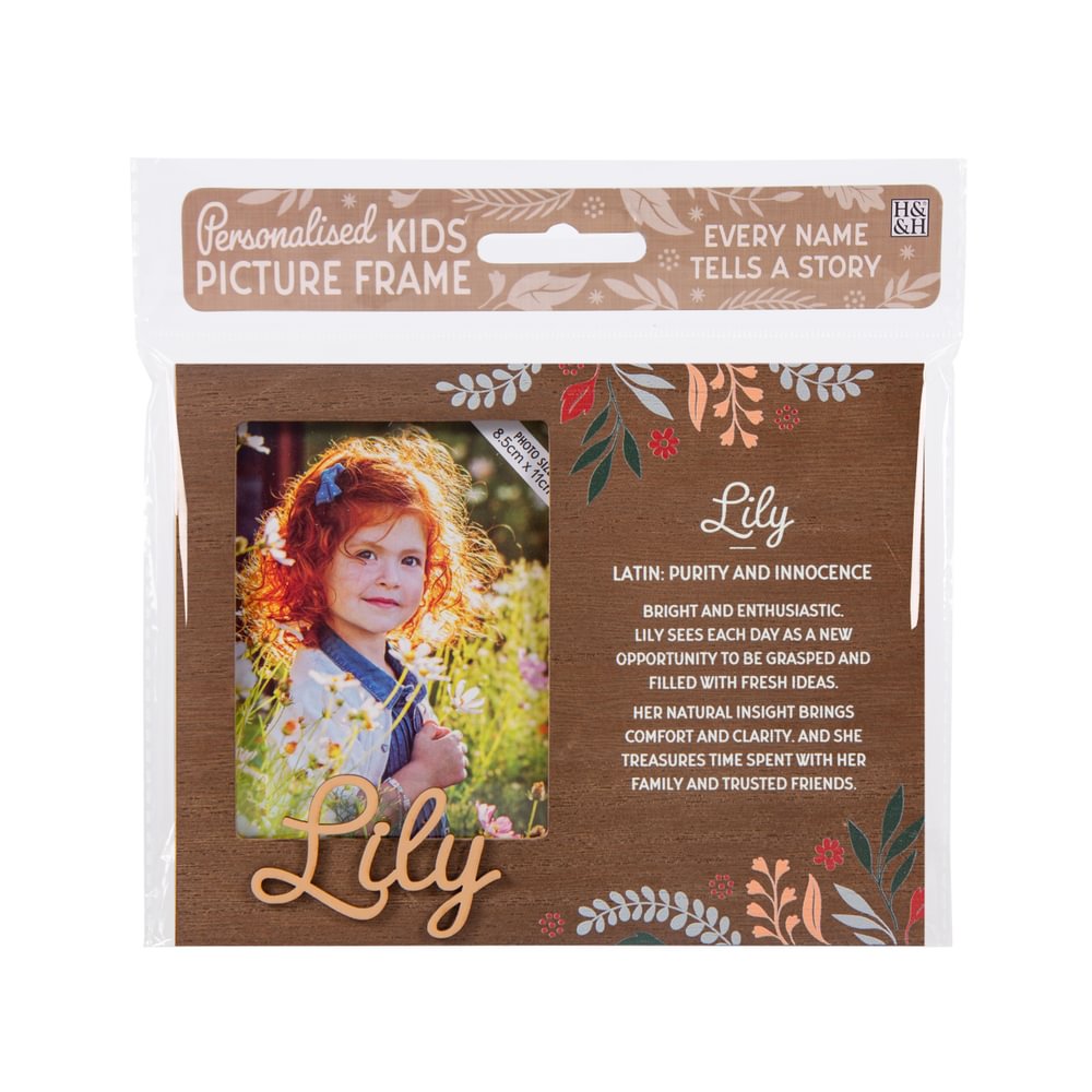 Personalised Kids Picture Frames - Names & Relations