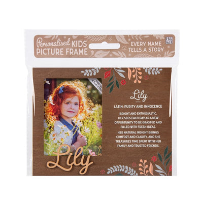 Personalised Kids Picture Frames - Names & Relations
