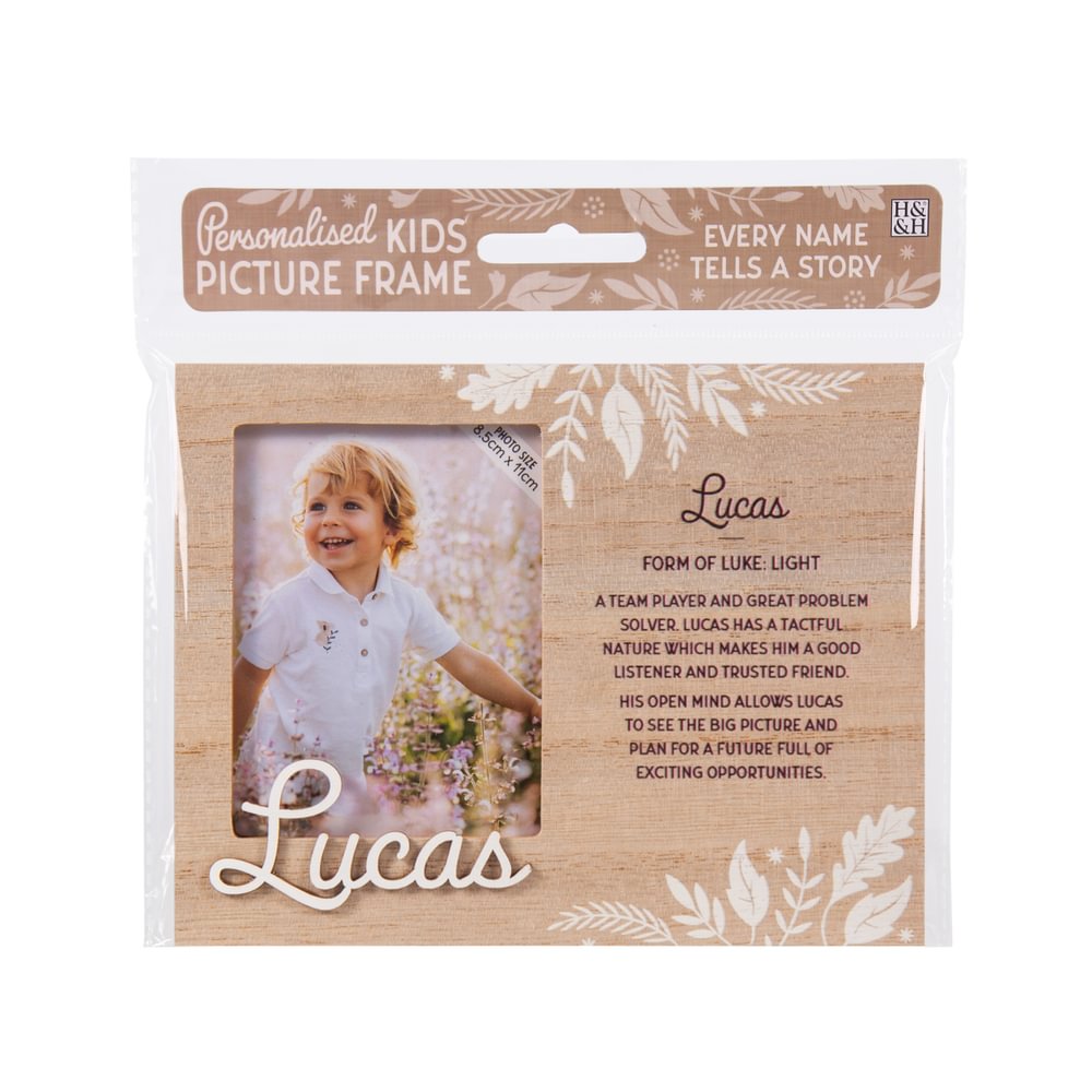Personalised Kids Picture Frames - Names & Relations