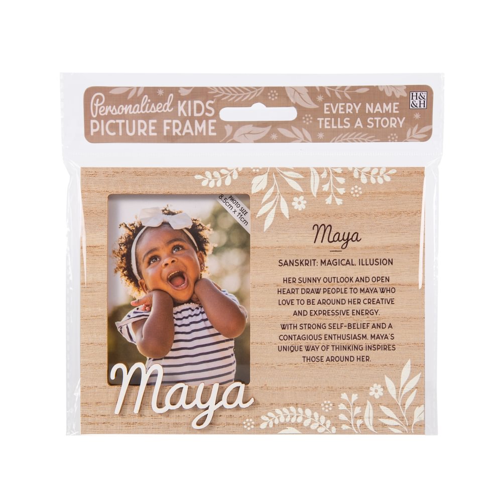 Personalised Kids Picture Frames - Names & Relations