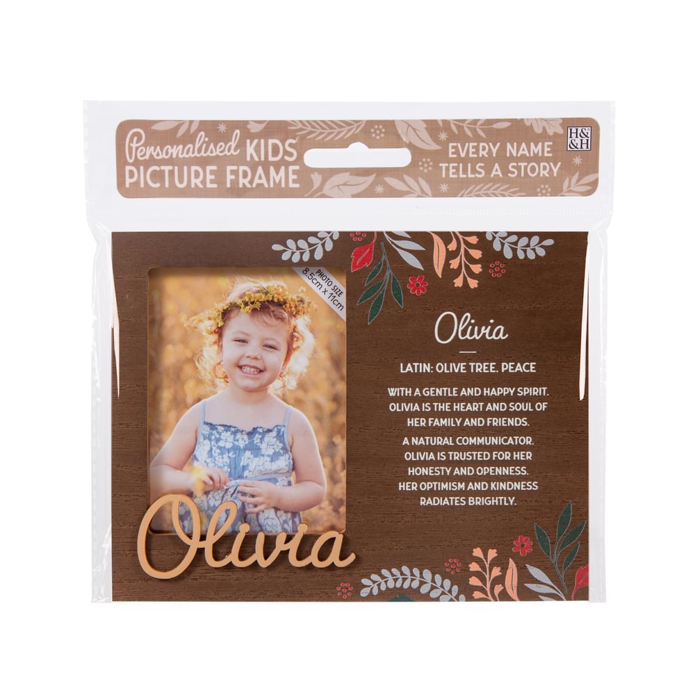 Personalised Kids Picture Frames - Names & Relations