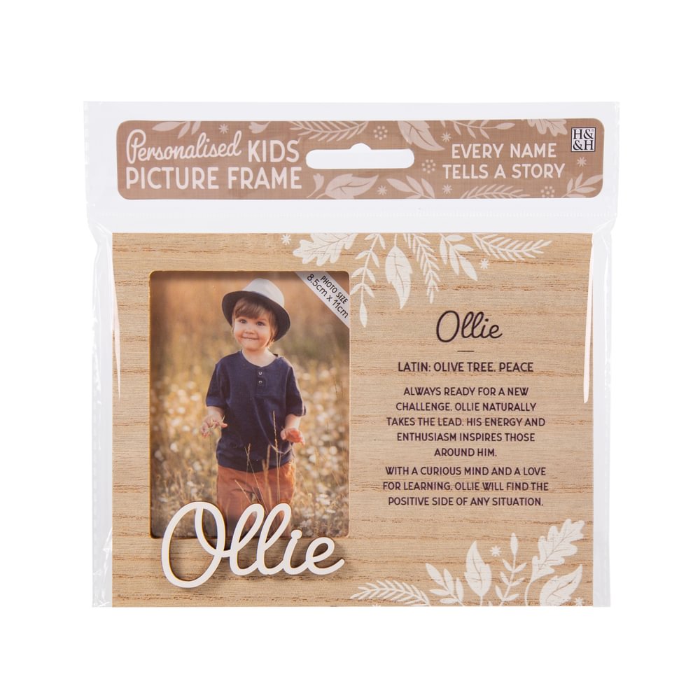 Personalised Kids Picture Frames - Names & Relations