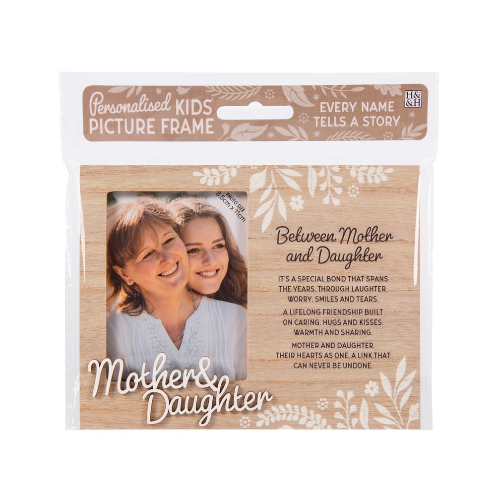 Personalised Kids Picture Frames - Names & Relations