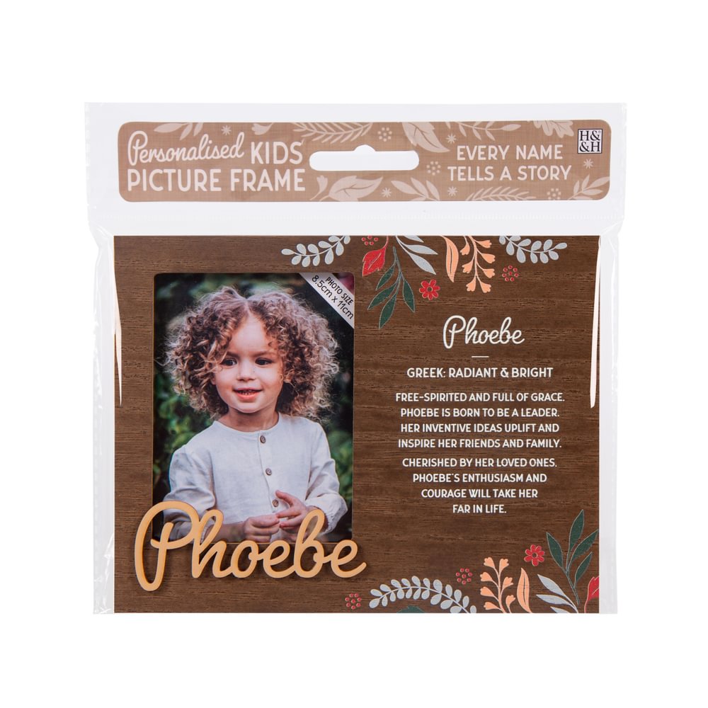 Personalised Kids Picture Frames - Names & Relations
