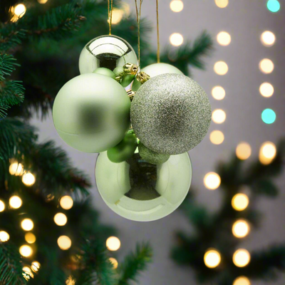 Christmas Tree Decoration - Large Bauble Cluster