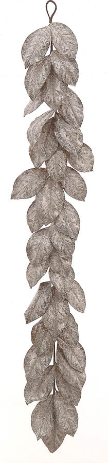 Christmas Floristry -  Frosted Magnolia Leaf Spray/Garland
